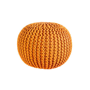Pouf Intreccio 50 arancione