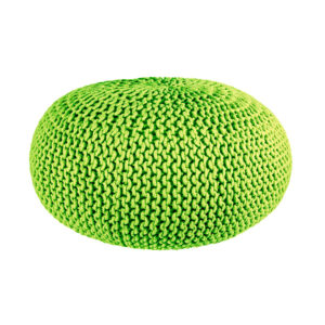Pouf Intreccio 80 verde acido