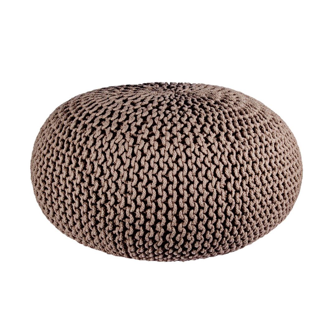 Pouf Intreccio 80 marrone