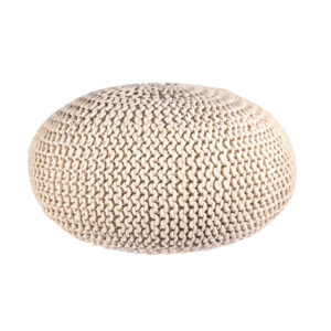 Pouf Intreccio 80 sabbia