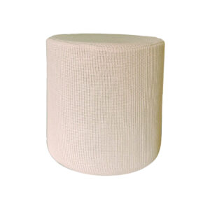 Pouf Pallino Intreccio beige