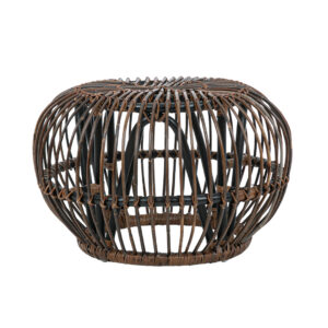 Pouf Bambù marrone