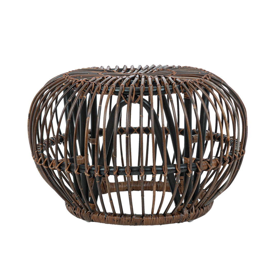 Pouf Bambù marrone