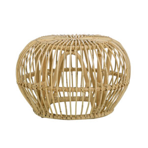 Pouf Bambù naturale