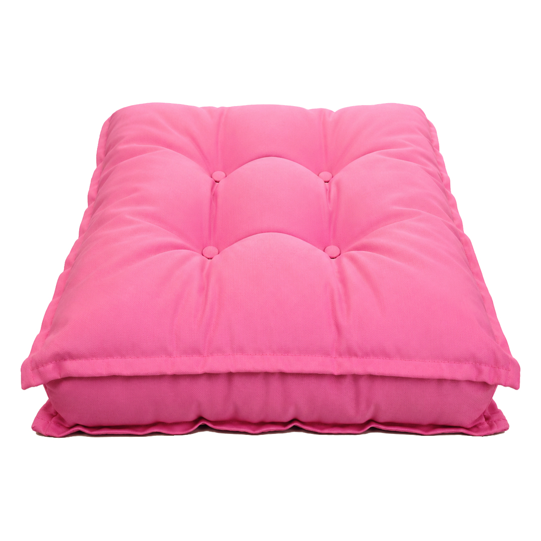 Pouf Suolo tessuto idrorepellente fucsia