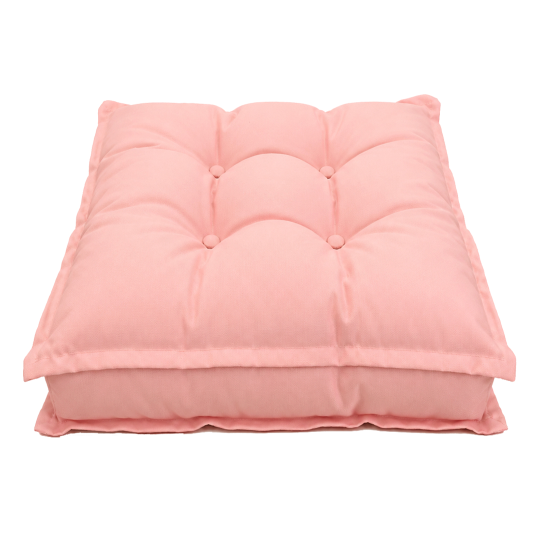 Pouf Suolo tessuto idrorepellente rosa