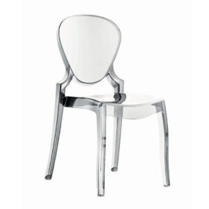 Sedia Queen trasparente
