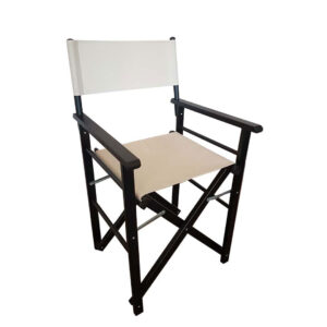 Sedia Regista nera beige