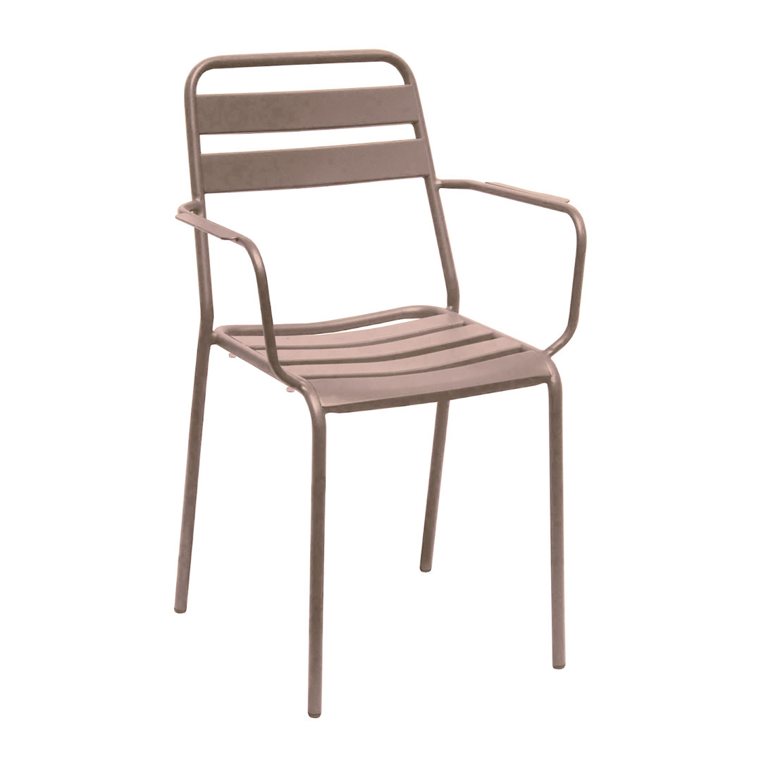 Sedia Bristol tortora