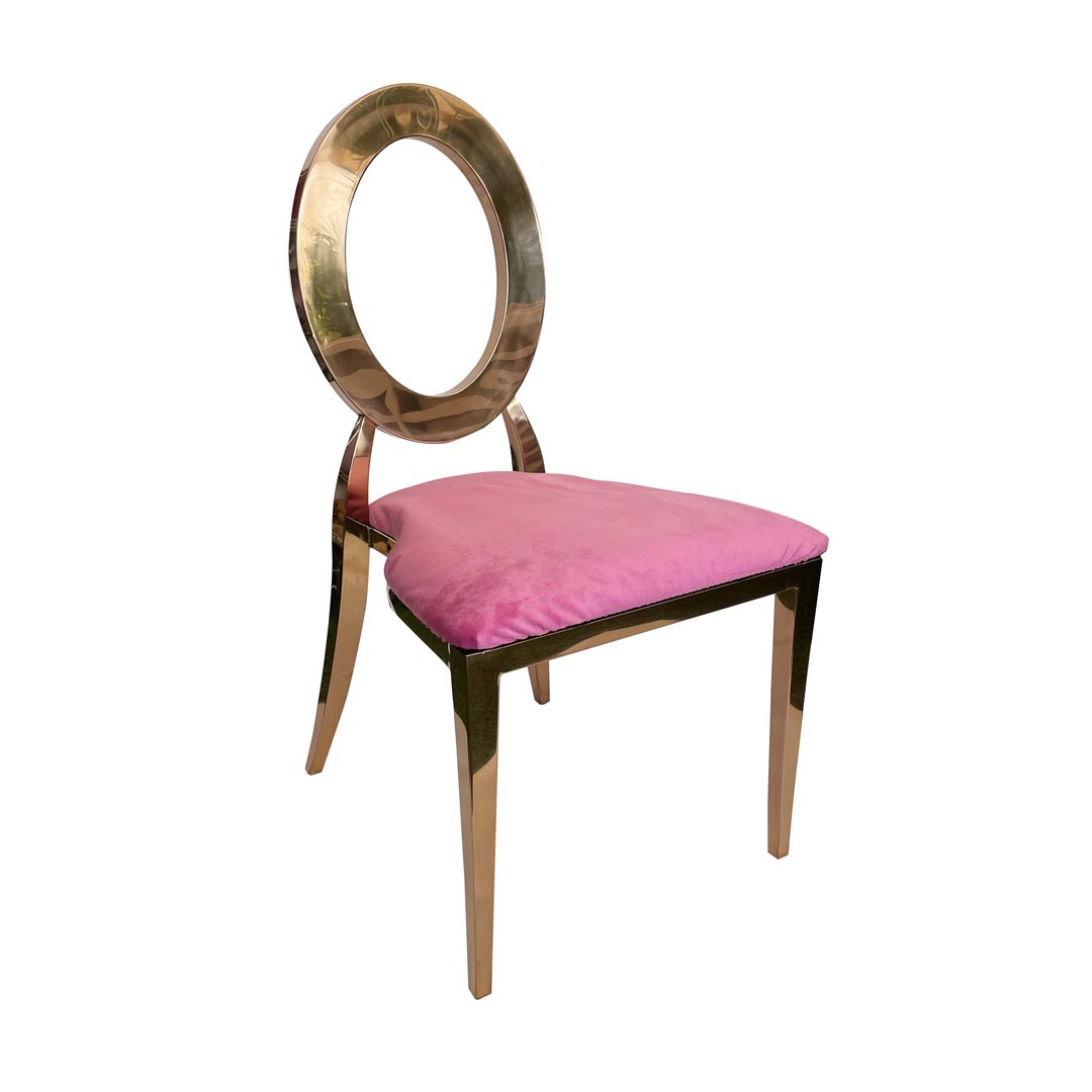 Fodera seduta sedia Ville Rose Gold