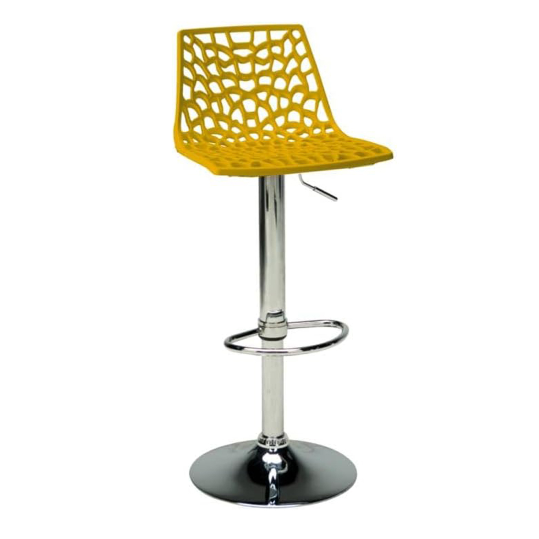Sgabello Spider giallo