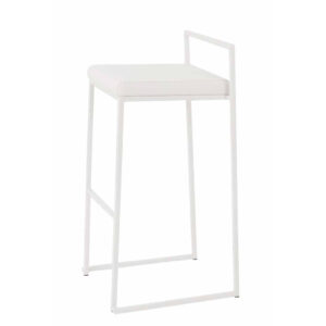 Sgabello Joy bianco H87
