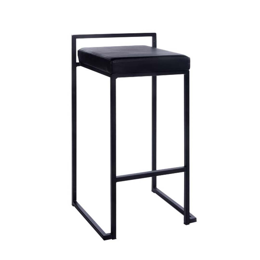 Sgabello Joy nero H87
