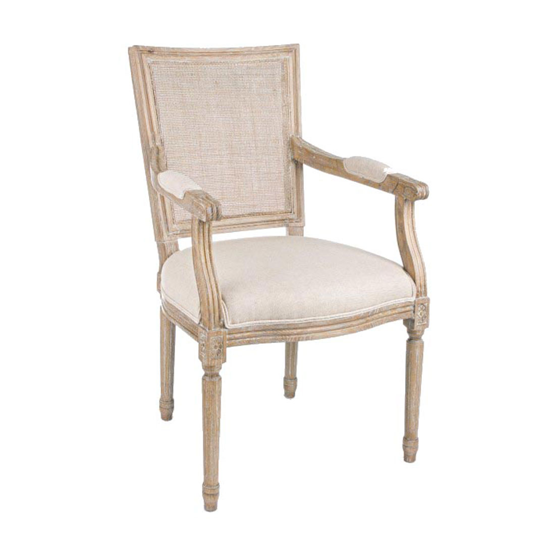 Sedia Liliane con braccioli