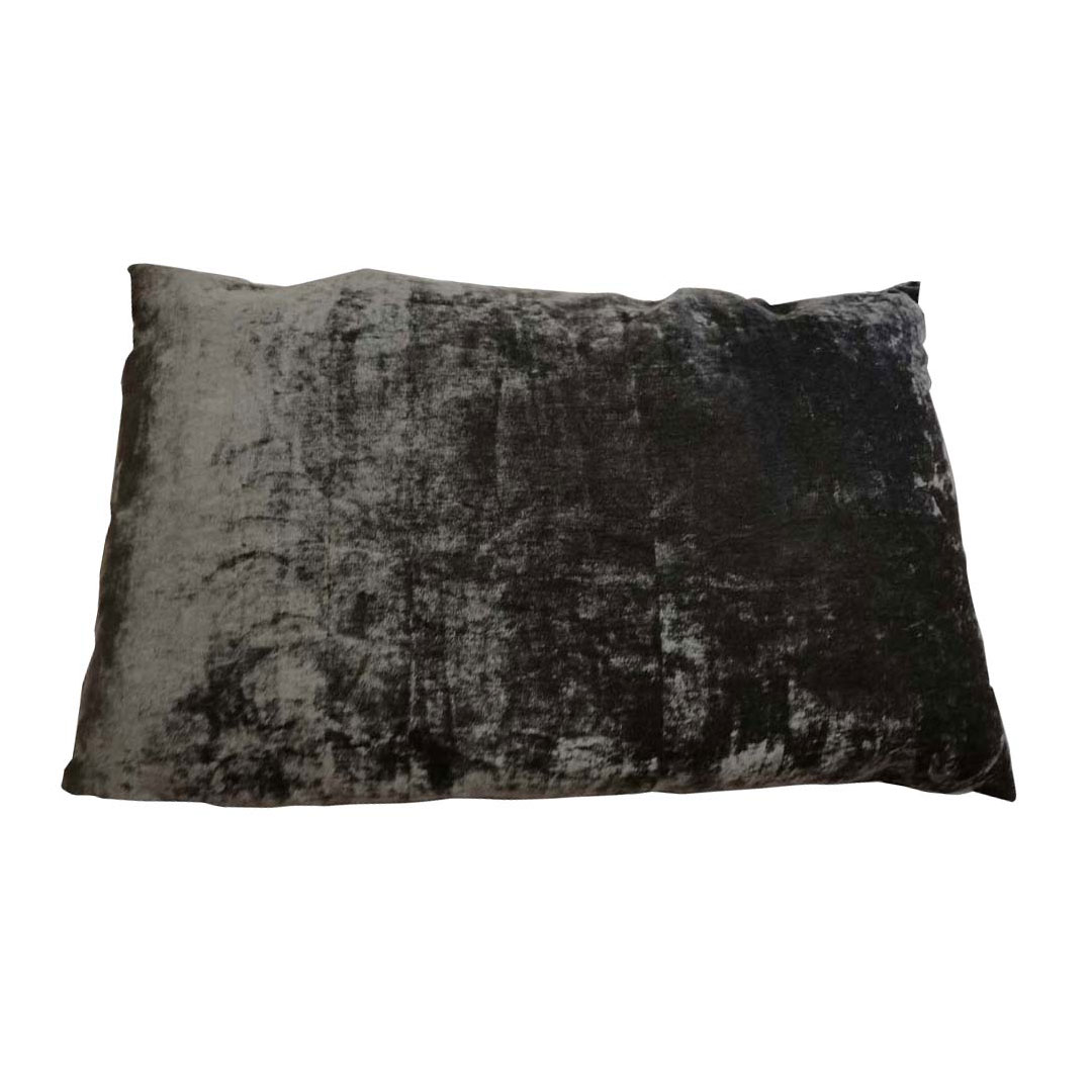 Copertura Cuscinone Big velluto grigio