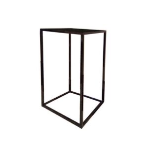 Tavolo Joy Cubic Mangiainpiedi nero 60