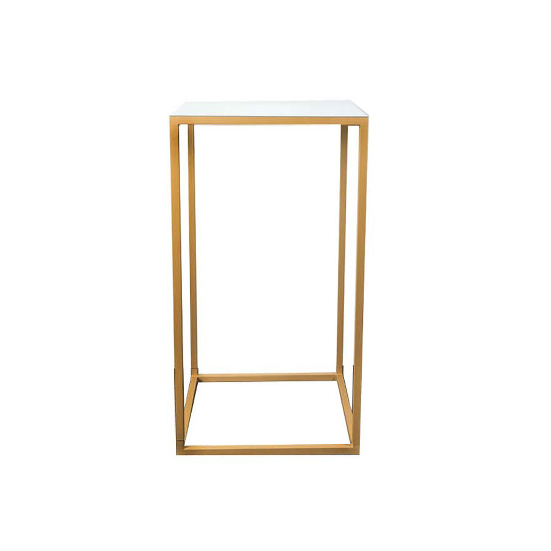 Tavolo Joy Cubic Mangiainpiedi oro 60