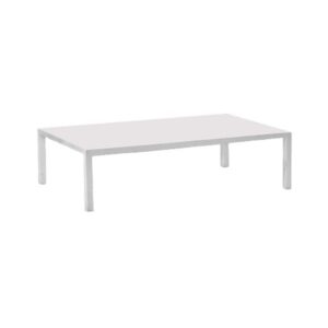 Tavolino Joy rettangolare bianco 100