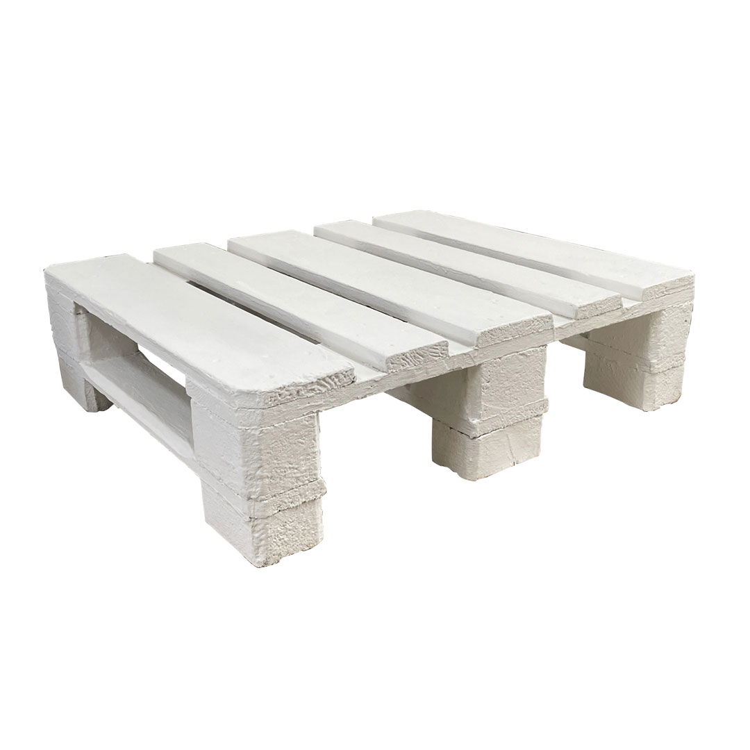 Tavolino Pallet bianco - immagine 3