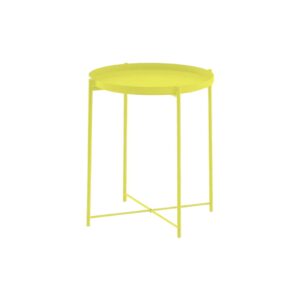Tavolino Glam giallo Ø44.5