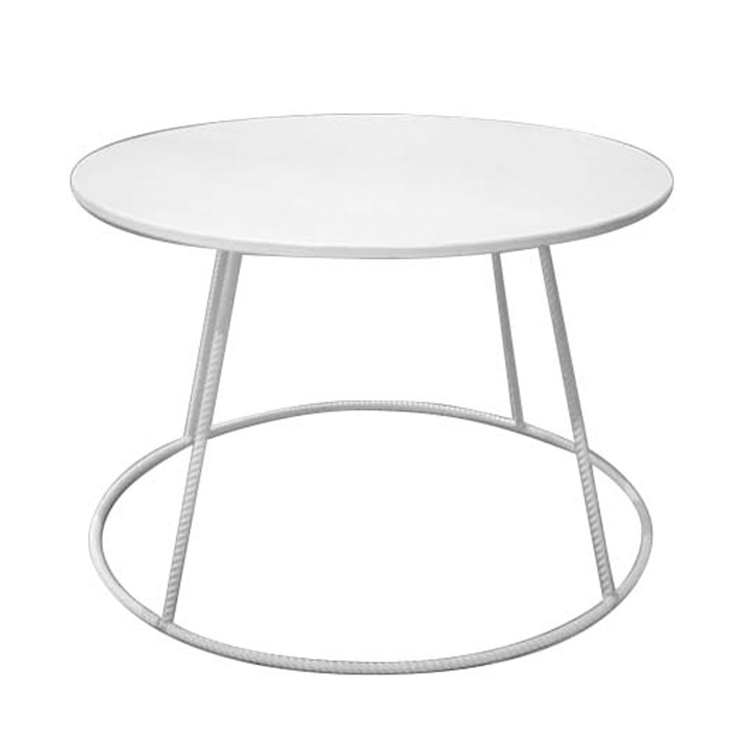 Tavolino Tondino bianco Ø60