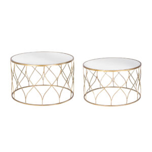Set Tavolini Elenor Ø66-Ø71