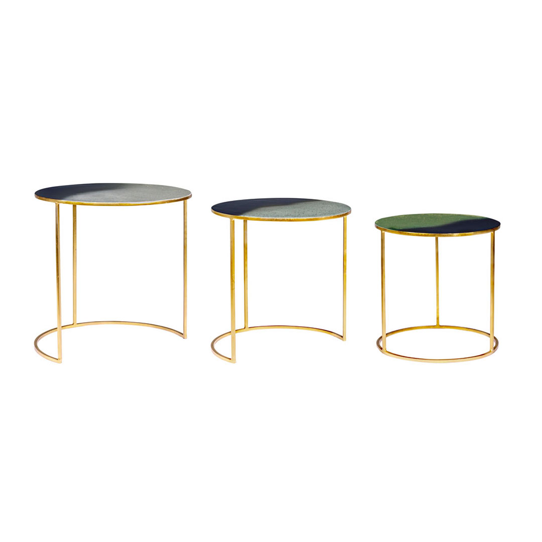 Set Tavolini Desur Ø40-Ø45-Ø50