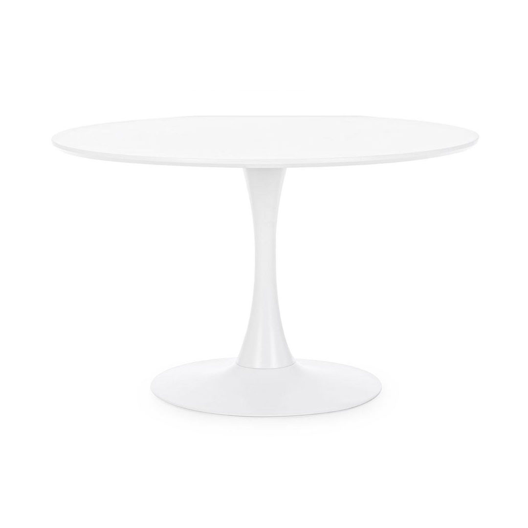 Tavolo Bloom bianco Ø120