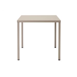Tavolo Summer Tortora 80x80