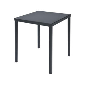 Tavolo Dorio Antracite 80x80