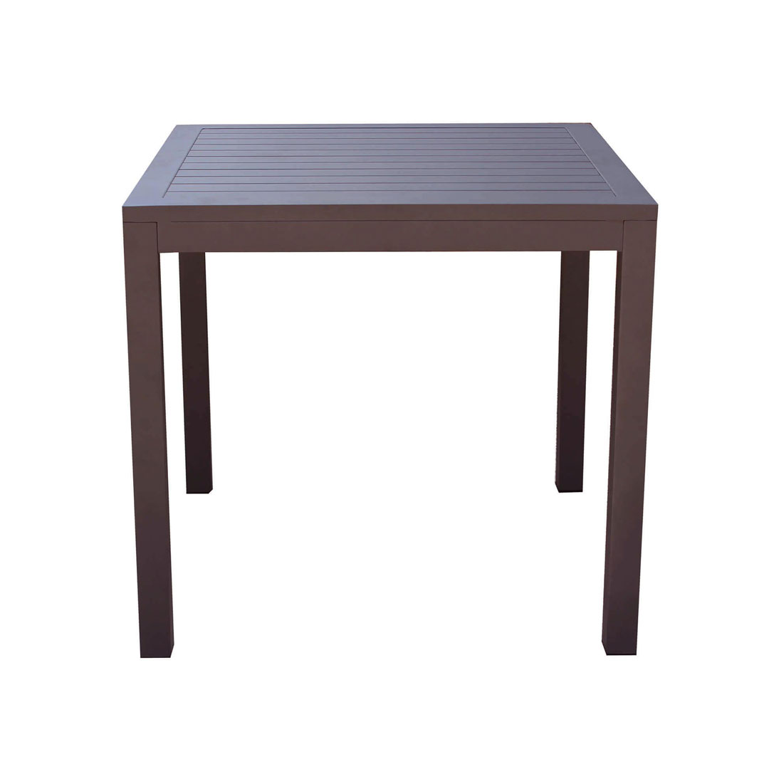 Tavolo Cuba Taupe 80x80