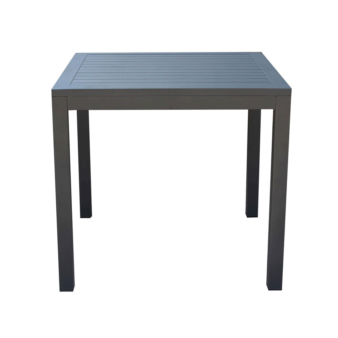 Tavolo Cuba Antracite 80x80