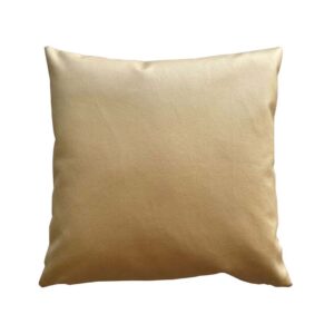 Cuscino 40x40 Ecopelle oro