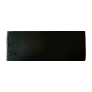 Cuscino panca Iron ecopelle nero