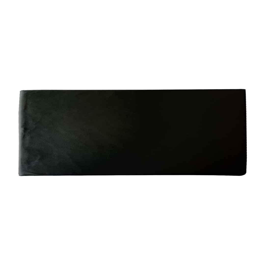 Cuscino panca Iron ecopelle nero