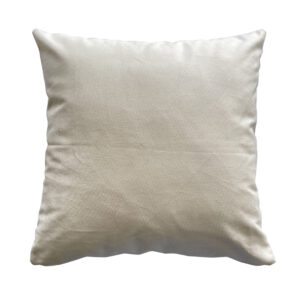 Cuscino 40x40 velluto panna
