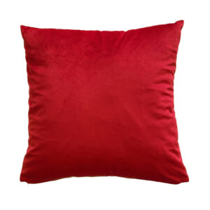 Cuscino 40x40 velluto rosso Natale