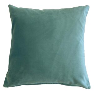 Cuscino 40x40 velluto verde acqua