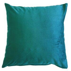 Cuscino 40x40 velluto verde petrolio