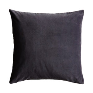 Cuscino 40x40 velluto grigio antracite