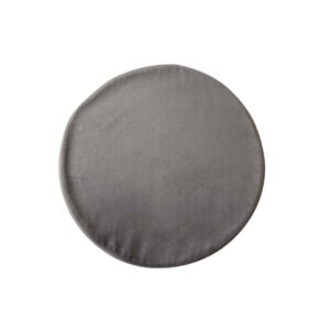 Cuscino sedia Sissy velluto grigio