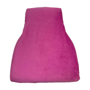 Copricuscino sedia Ville velluto fucsia