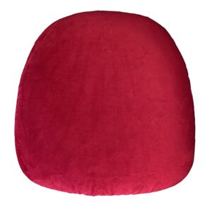Copricuscino sedia Parigina velluto rosso