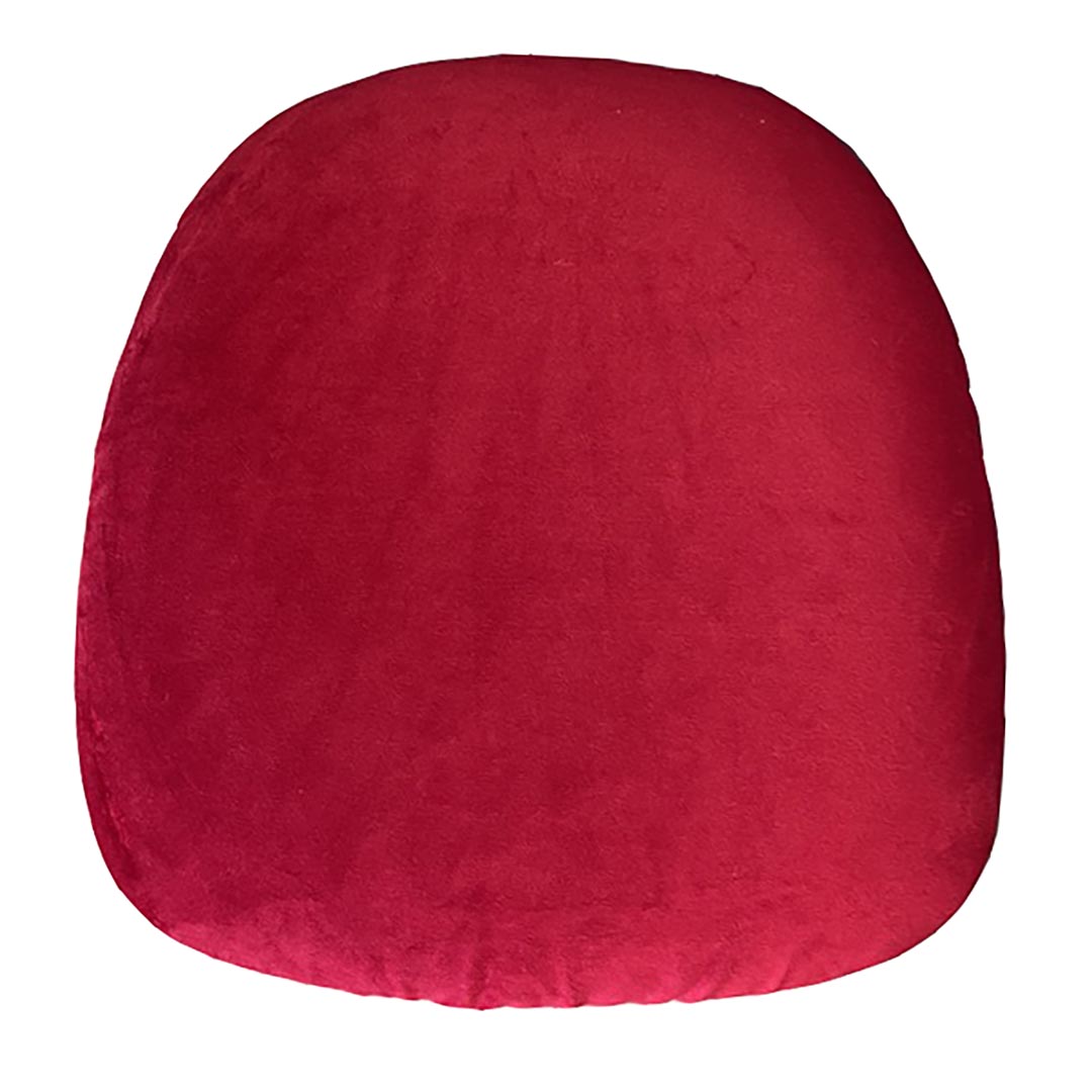 Copricuscino sedia Parigina velluto rosso