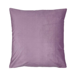 Cuscino 40x40 alcantara lilla