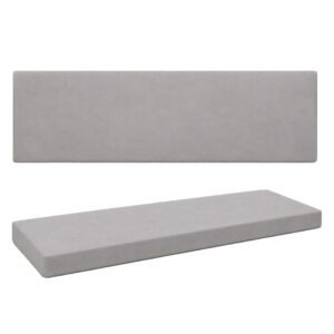 Copricuscino panca Legno grigio chiaro