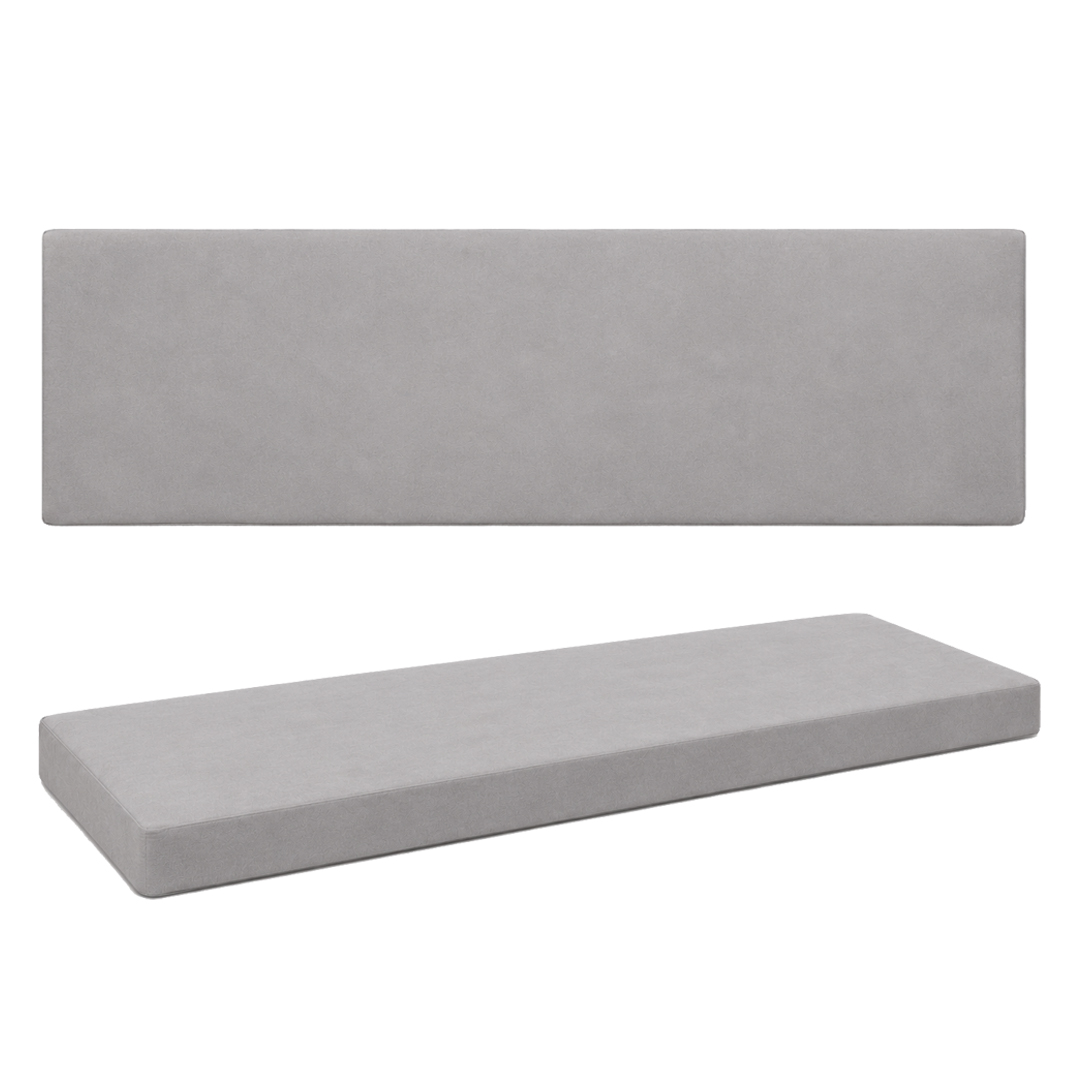 Copricuscino panca Legno grigio chiaro