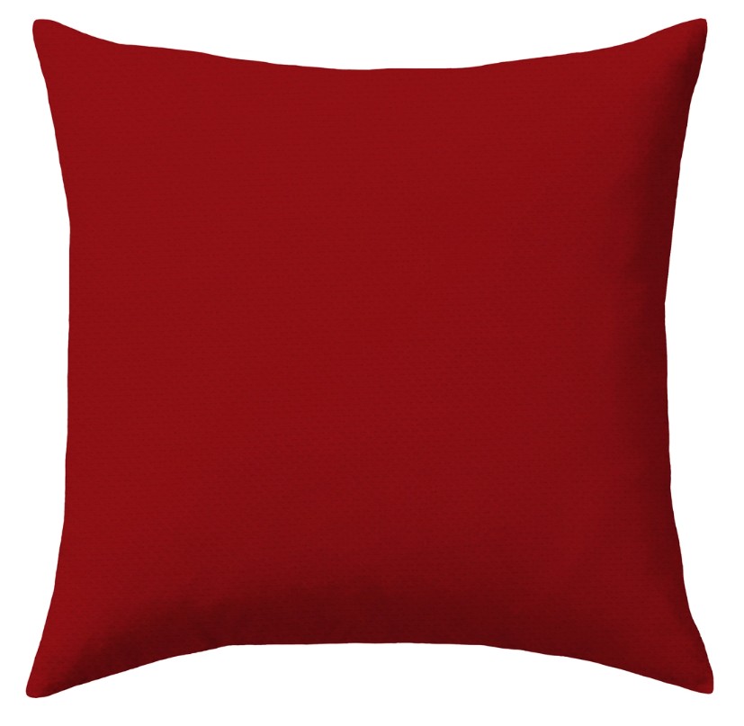 Cuscino 60x60 rosso Piquet