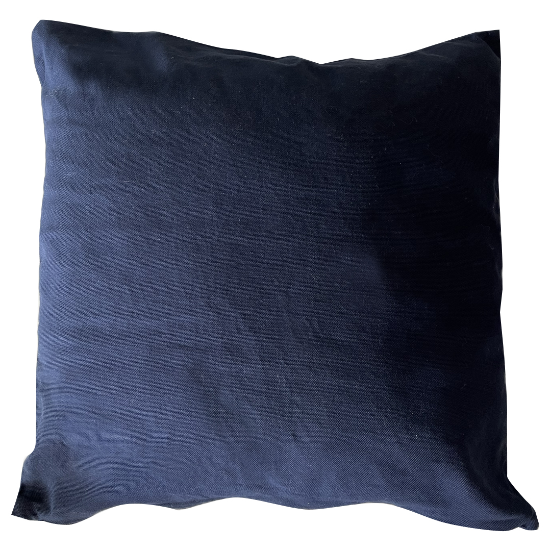 Cuscino 40x40 blu notte