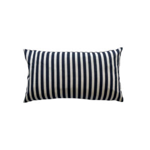 Cuscino 60x30 Rigato bianco e blu